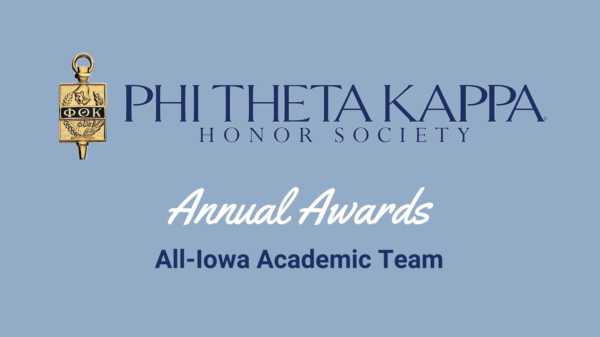 Phi Theta Kappa Annual Awards
