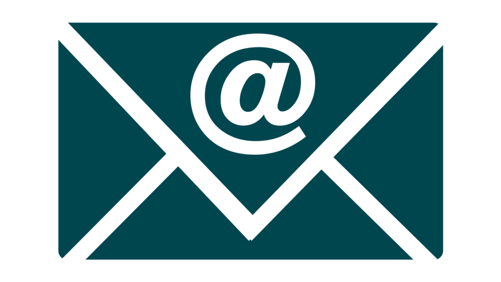 Email icon with at symbol